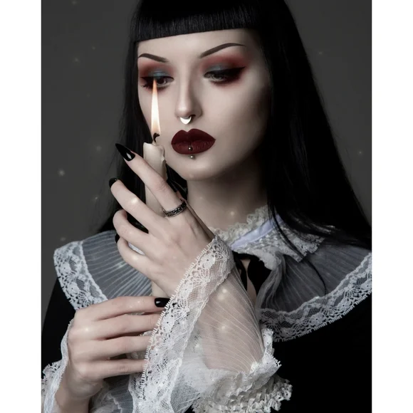 🆕️🆑️ ROGUE + WOLF VICTORIAN RING | MoonChild Inscribed Inside Antique Finish 6 - Picture 3 of 15